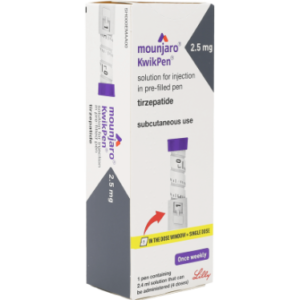 Mounjaro KwikPen Tirzepatide (R&D Only) – 2.5mg,5mg, 7.5mg and 15mg